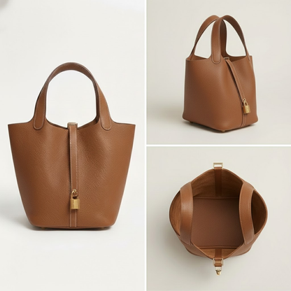 Bucket It Mini - Tan Brown