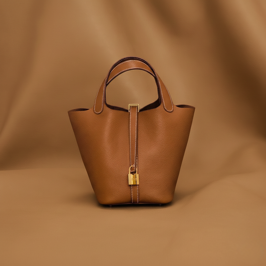 Bucket It Mini - Tan Brown