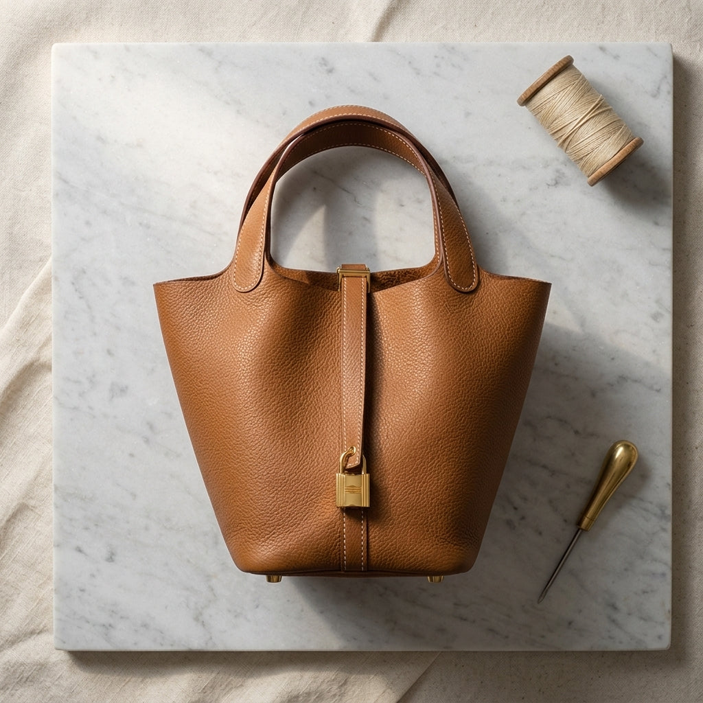 Bucket It Mini - Tan Brown